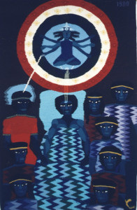 En hövdings död Death of a chief 81x128cm 1050g SEK 9 400