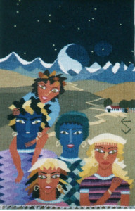 Flyktingar Refugees 51x83cm 500g SEK 4 000